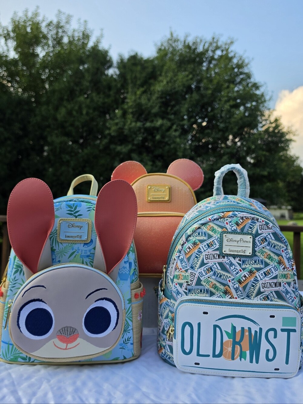 NWT Loungefly Bundle- 3 Favorites Including A Disney Parks Bag!